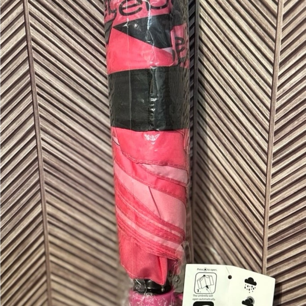 Pink Bebe Automatic Open Umbrella Windproof. - Picture 5 of 7